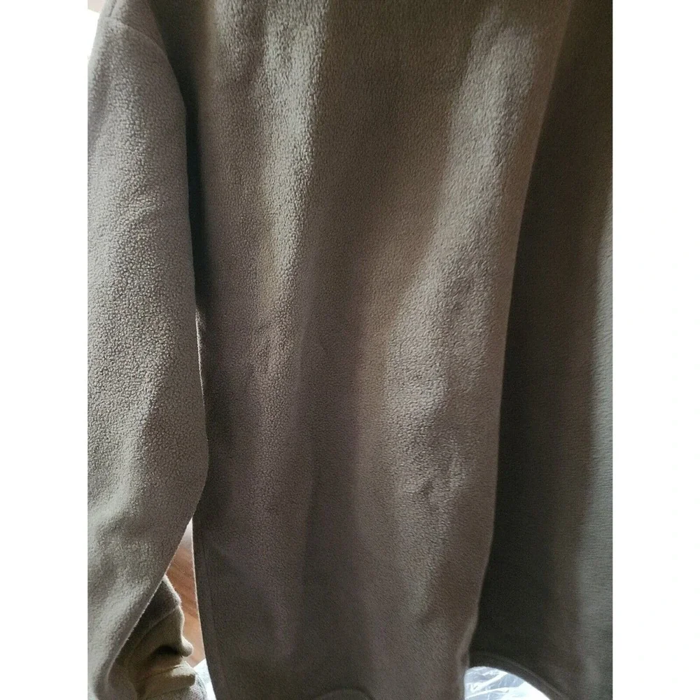 Redhead Sweater Large green Zip Neck Pullover Lightweight Men CR2 SZ L Very Nice